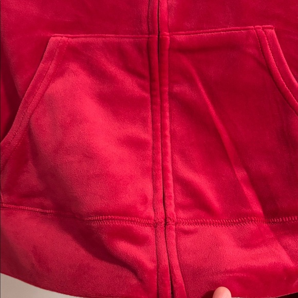 Sold eBay Juicy Couture Red Velvet Jogger set - Picture 9 of 13